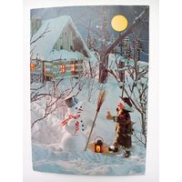 Набор из 3-х открыток. ЧССР. Прага. 1980 год. Зима