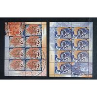 Марки Беларуси 2009 года чистые листы Астрономия, EUROPA КМ 789/90, каталог 6,7 евро