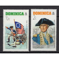 Доминика 1976** Американская революция