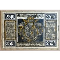 Германия 25 пфеннигов 1920 г Грейффенберг (Greiffenberg) 470.2, B1 вар. 4, aUNC