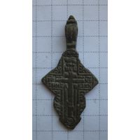 Крестик нательный ЛИСТИК 18-19 век Хороший(к)