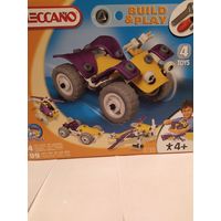 Конструктор Meccano(Франция) Квадроцикл,собираются 4  модели поочередно,возраст +4