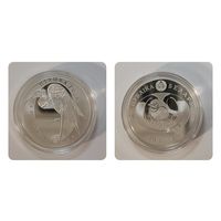 10 рублей. "Вялiкая белая чапля" ("Большая белая цапля"), Птушка года. 2008 г.