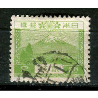 Японская империя - 1926/1932 - Вулкан Фудзияма 2S - [Mi.177II] - 1 марка. Гашеная.  (Лот 31JF)-TG2P17