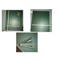 Альбом  (кляссер) для  марок, 28 страниц,   бу, зеленый