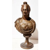 Бюст Екатерина I Бронза Клеймо