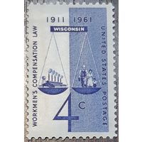 1961  Закон о компенсации работникам  США