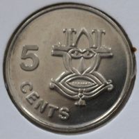 Соломоновы острова 5 цент 2005 год