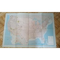 Карта США