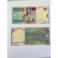 1000 рупий Индонезия Большой формат