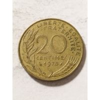 Франция 20 сантим 1978
