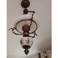 Люстра ретро сталинский ампир/ в виде керасиновой лампы