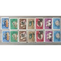 СССР. 1964г. Сельскохозяйственные культуры. Два варианта.