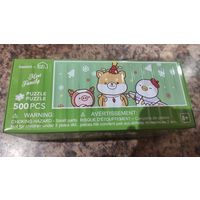 Классный пазл на 500 штук. В металлическом контейнере. Очень классный, хорошее качество.
