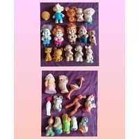 Игрушки резиновые старинные СССР разные пищалки 27 штук более 3 кг с 1 рубля