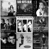 CD диски The Best Of Modern Talking, Bad Boys Blue, Fancy, C.C. Catch, Sandra, Patty Ryan, Pet Shop Boys, Alphaville, цена за один