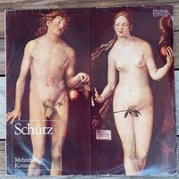 Дрезденский Кройцхор, дир. Р. Мауерсбергер; Г. Отто (орган), Капелла Фидициния п/р Г. Грюса - Генрих Шютц. Многохоровые концерты - Eterna, ГДР