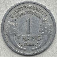 Франция 1 франк 1944 г.