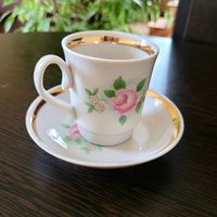 Кофейная пара, Добруш,  винтаж.