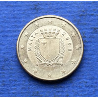 Мальта 10 евроцентов 2008