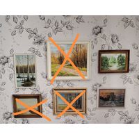 Живопись, распродажа картин. Минимальная цена.