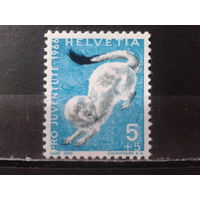Швейцария 1966 Фауна**