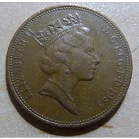 2 пенса 1985 Великобритания