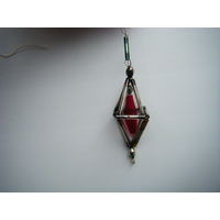 Ёлочная игрушка. Фонарик. Стеклярус.