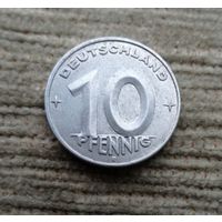 Werty71 ГДР 10 Пфеннигов 1952 Е