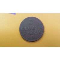 3 гроша 1828