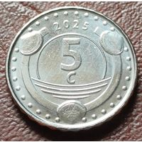 Синт-Мартен 5 центов, 2025    ( 1-1-10 )