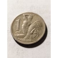 Чехословакия 1 крона 1922