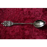 Ложка с серебрением сувенирная коллекционная  В24