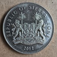 Сьерра-Леоне 1 доллар, 2012 г, XXX летние Олимпийские Игры, Лондон 2012 /стрельба из лука/, KM# 377