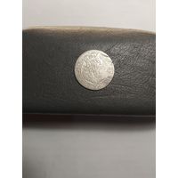 6 грошей 1663 ЯН 2 Казимир Брак поворот на 180 градусов