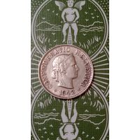 Швейцария 5 раппен 1942