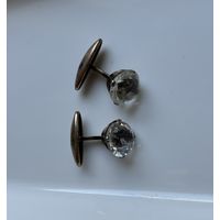 Запонки серебро СССР.