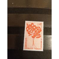 1972 Франция искусство культура чистая клей MNH** выпускалась одиночкой (1-12)