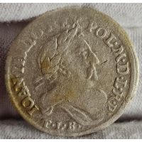 6 грошей шестак 1680 года Речь Посполитая Ян III Собеский