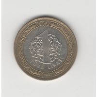 1 лира Турция 2017 Лот 8888