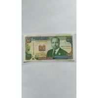 Кения 10 шиллингов 1990г.