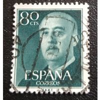Лот 294 Испания (1955) Станадарт. Генерал Франко ES1049