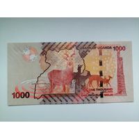 Уганда 1000 UNC c рубля