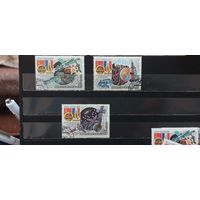 РАСПРОДАЖА. СССР 1982г. Полная серия. Гаш.