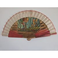 Винтажный складной веер. Испания. 1960/1970-ые года