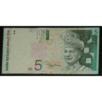 Малайзия ND (2001) 5 ринггит пресс UNC