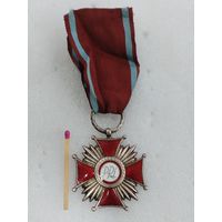 Знак ПНР. За заслуги (серебрянный). 2 степень