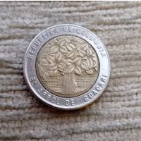 Werty71 Колумбия 500 песо 2007 биметалл