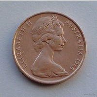 Австралия 2 цента, 1966