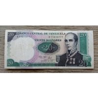 Werty71 Венесуэла 20 боливаров 1987 банкнота Корабль